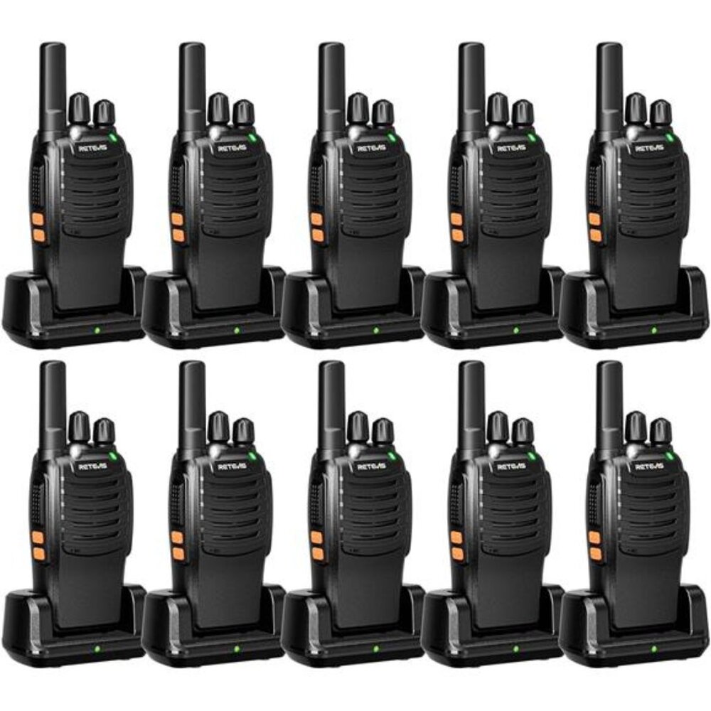 2 Way Radios, Walkie Talkies for Adults, Rechargeable Long Range Two Way Radio